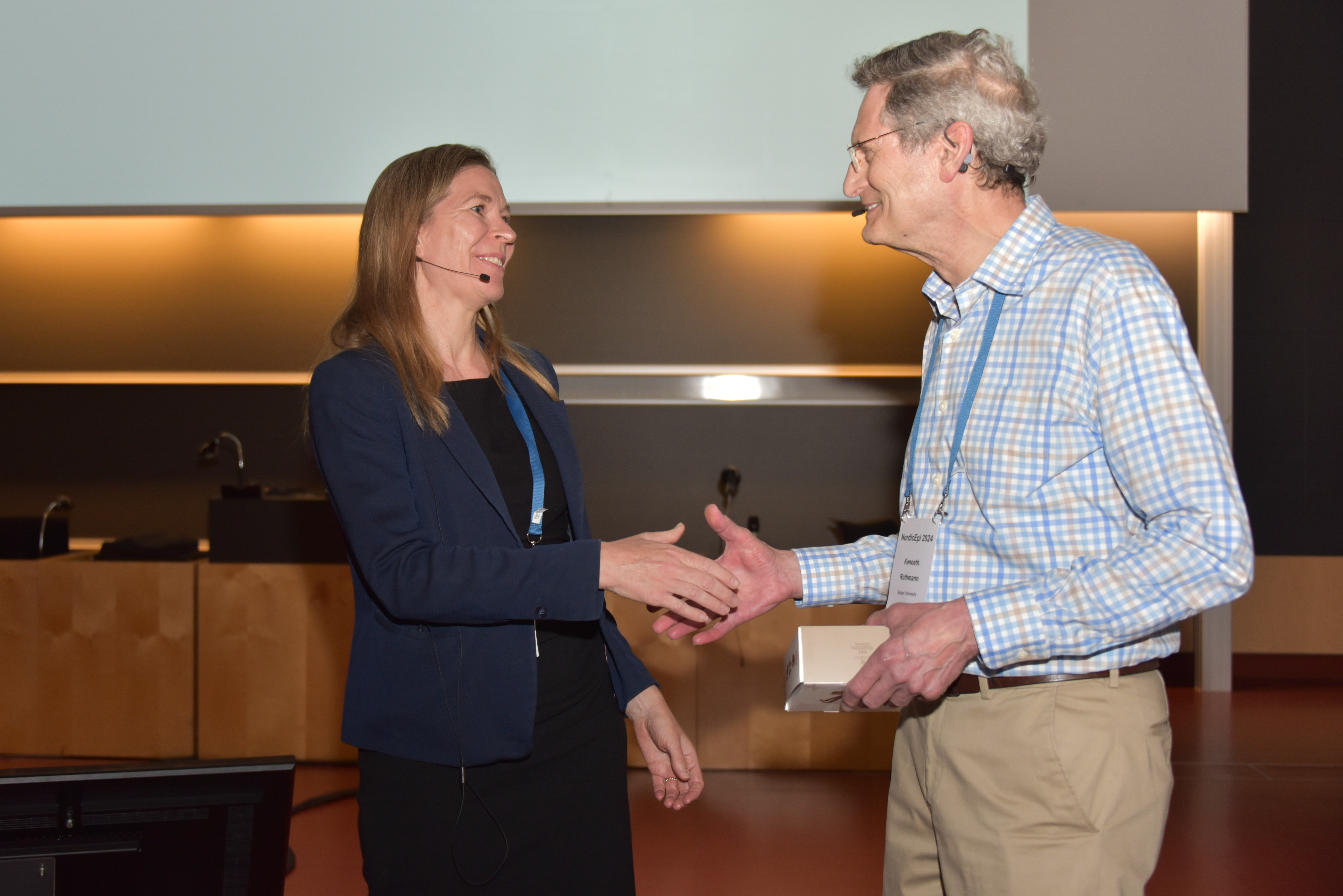 Presentation given by Kenneth Rothman (Picture: Henrik Støvring)